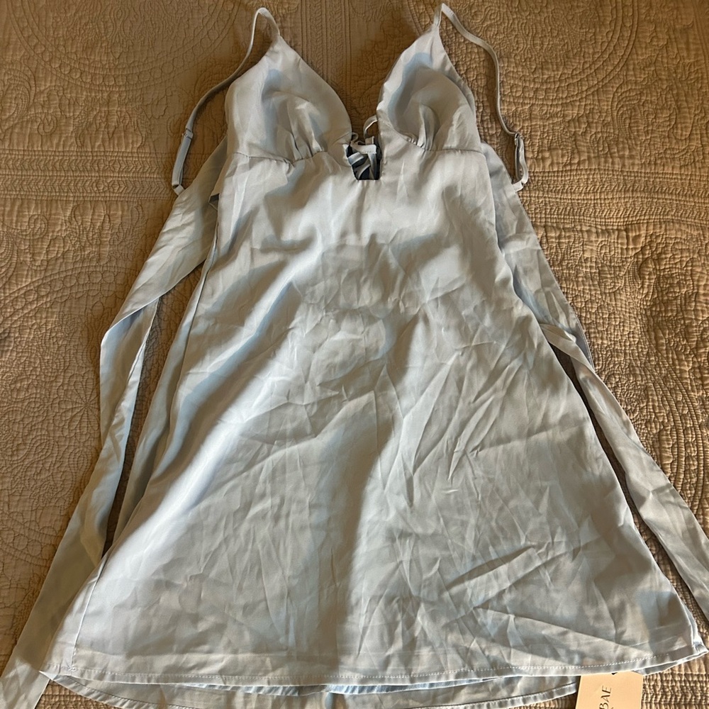 NWT SHEIN BAE  strappy mini dress SIZE XS 2